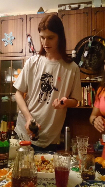 И немного нашего Нового Года.