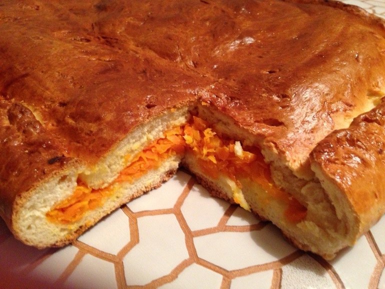 Морковный пирог