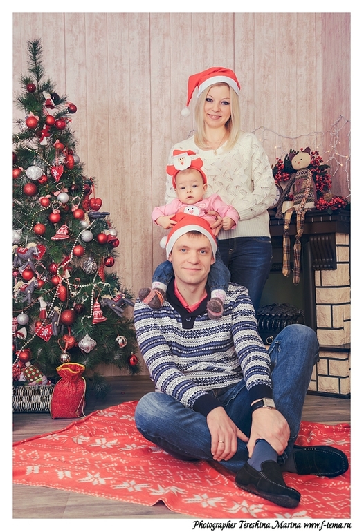 Очень красивая семья)