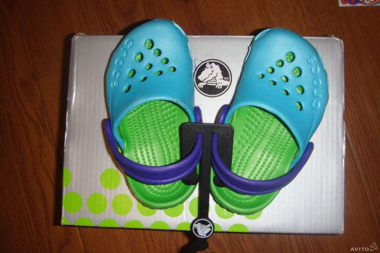 Шлепки crocs 20-21 новые 300 руб