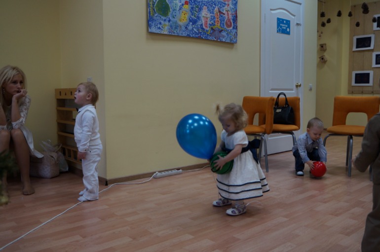 Катина елка в Школе Раннего Развития