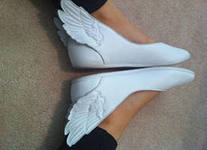 Adidas JEREMY SCOTT Wings Ballerinas (Sz.7.5)