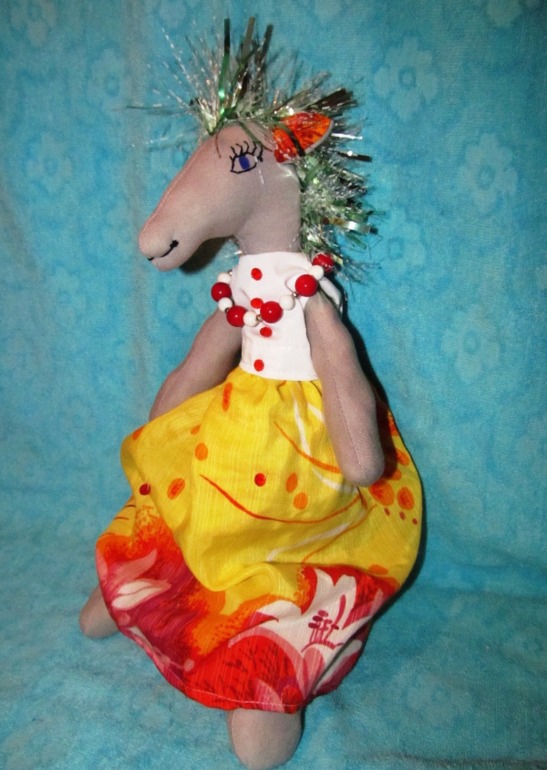 Моя первая тильда "типа")))
