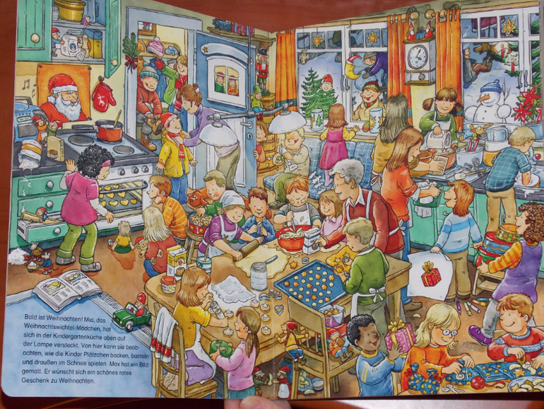Развороты Meine weihnachtliche Wimmelwelt by Joachim Krause