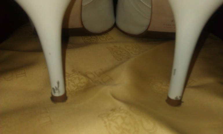 Туфли белые GODE