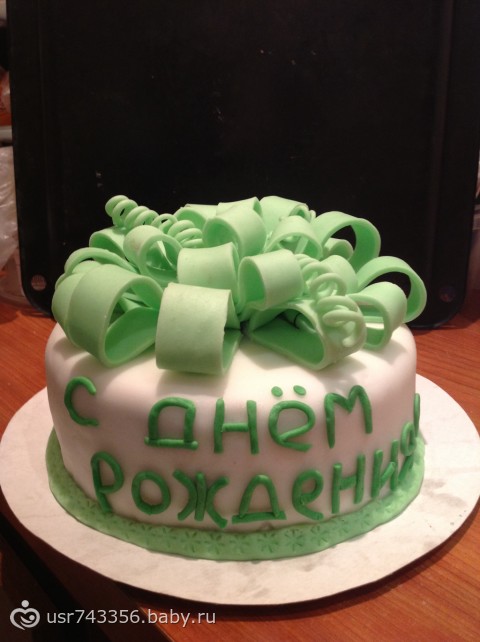 Мои первые 6 тортиков