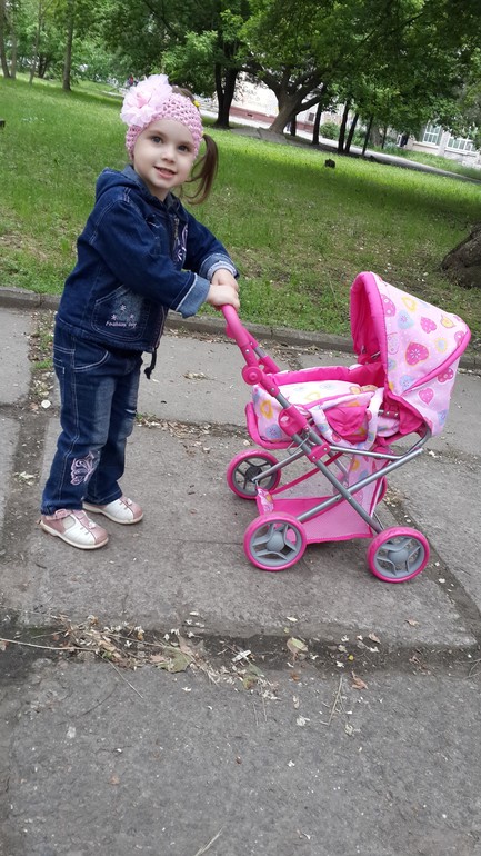Сбылась мечта нашей доченьки!!!(2 часть!)