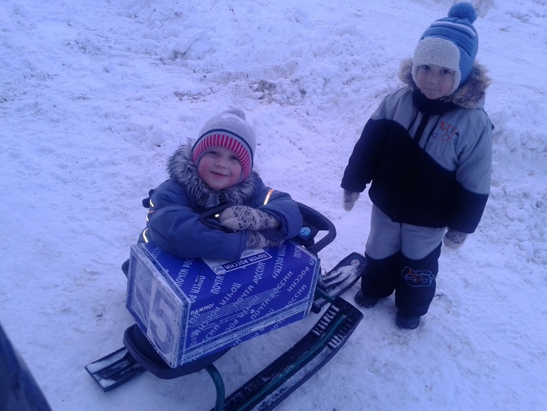 И нам пришла посылочка))))