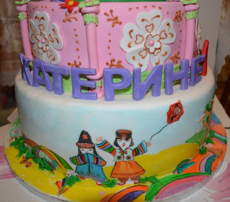 Торт на первый День Рождения