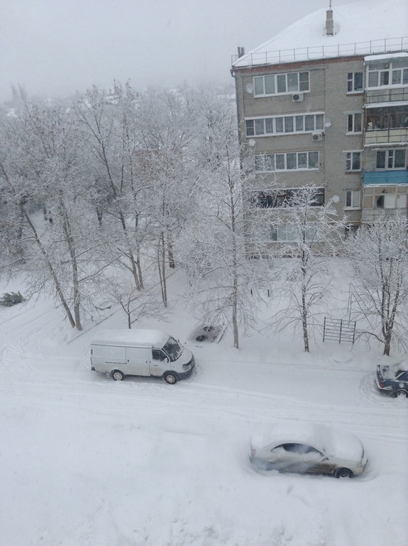 И к нам пришла настоящая зима!