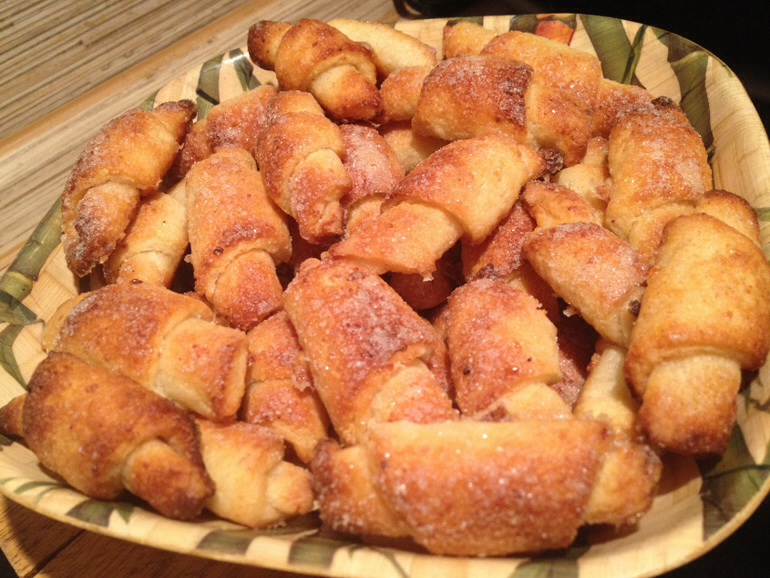 Рогалики родом из детства)