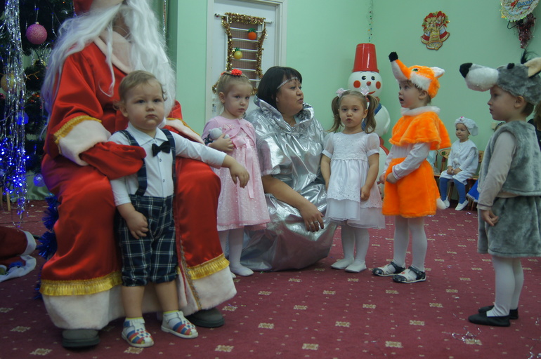 НГ в садике