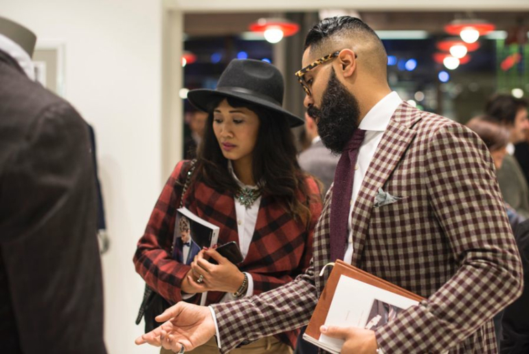 Женские образы на Pitti Uomo 2014