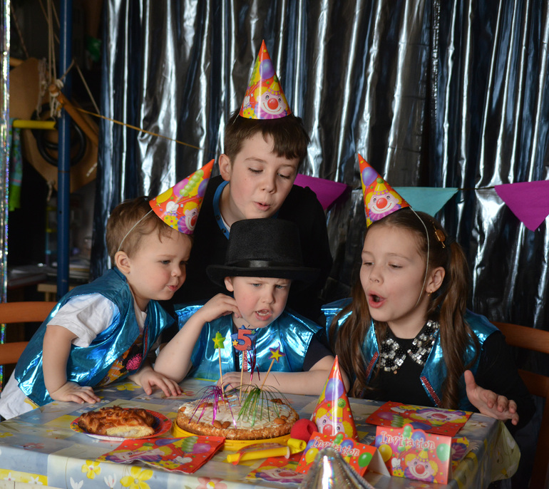 Вечеринка "Цирк" на 5-летие