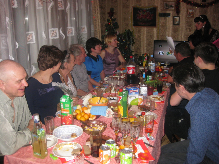 Встреча 2014 года в кругу всей семьи!