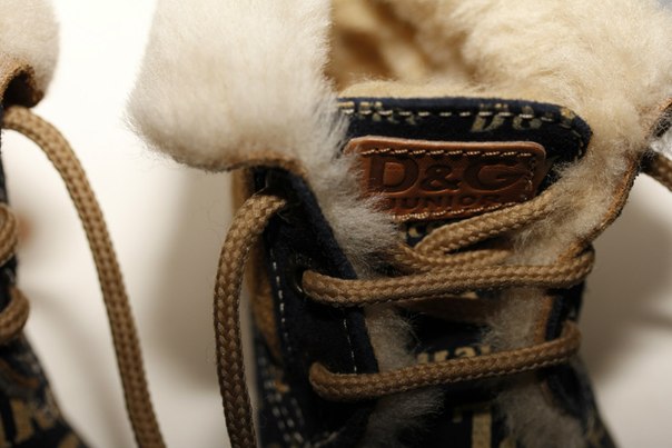 Ботиночки  D&G Junior размеры 19