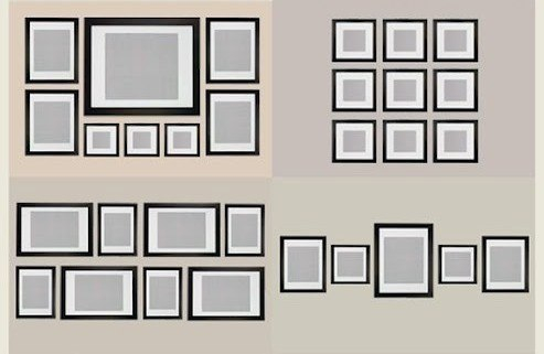 Варианты расположения фотографии в комнате(источник-интернет)