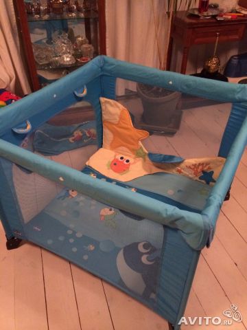 Детский манеж Chicco open sea