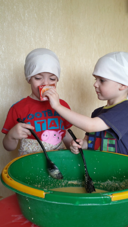 МК от Миши и Ефимки)))))Пасхальные куличи
