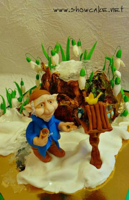 И мой тортик:)