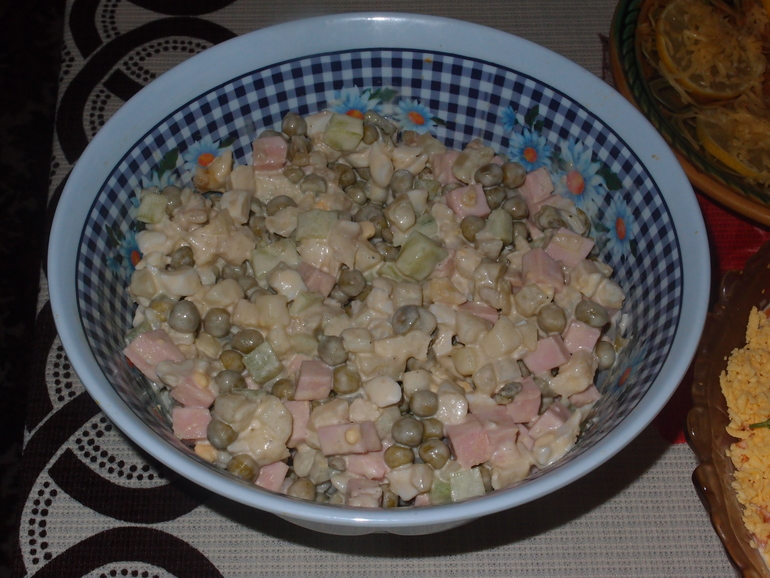 Меню на новогодний стол 2014