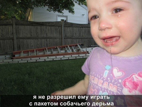 Сейчас я вам расскажу, почему плачет мой сын...