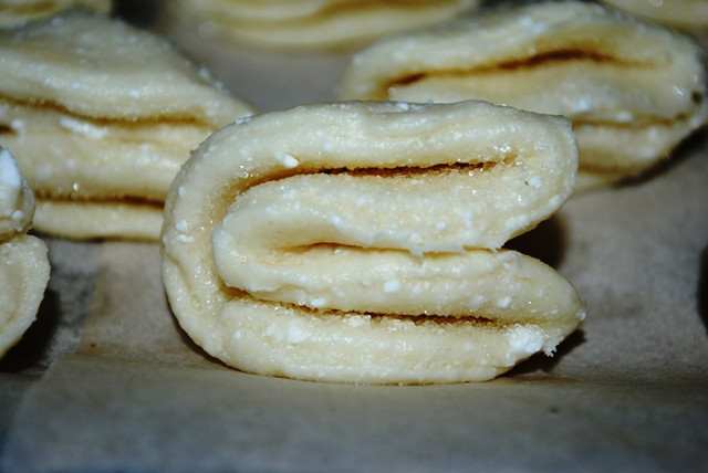 Печеньки творожные