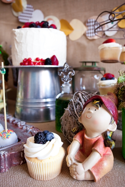 RUSTIC candy bar...