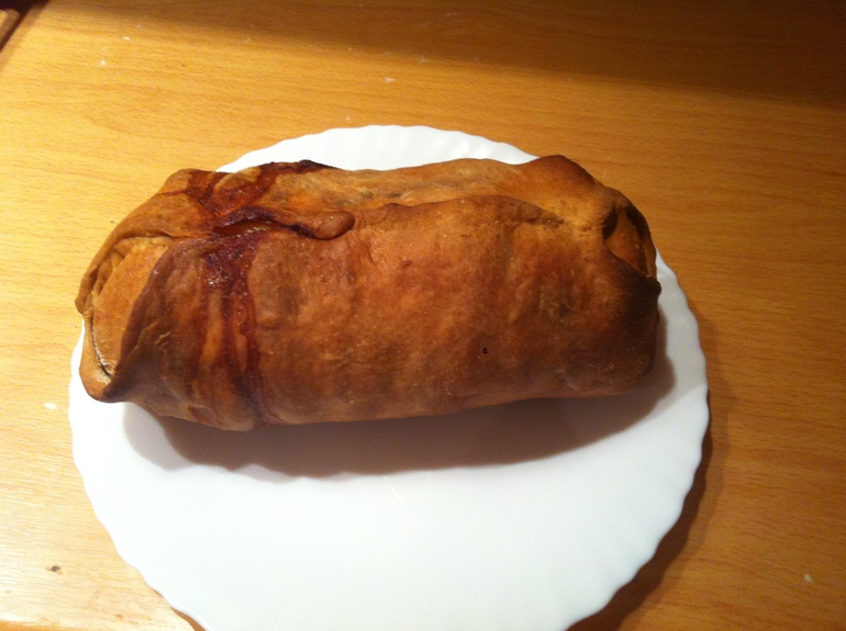 Вот такую вкуснятину приготовила на ночь глядя