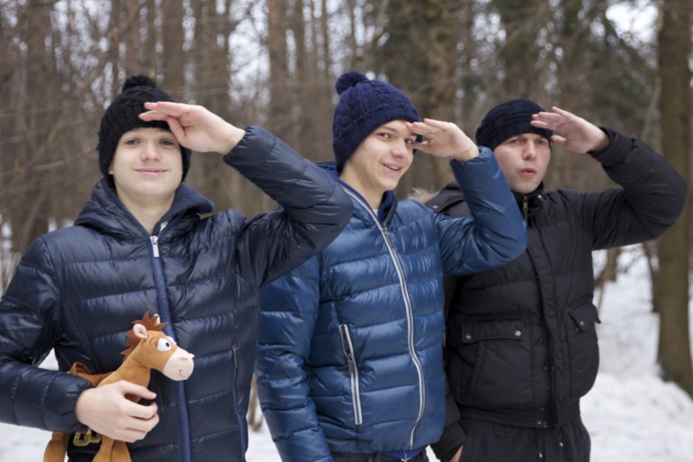 Новогодний лес