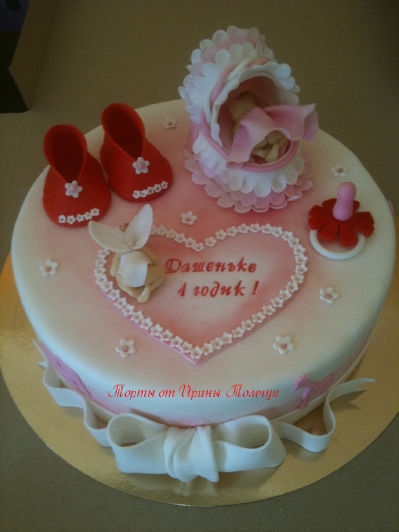 Торт на 1 годик, 4 кг
