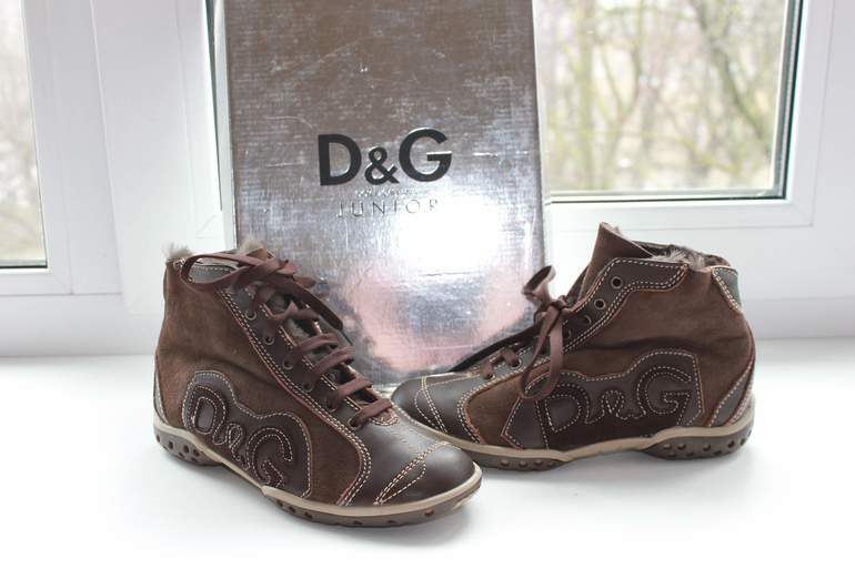 Ботинки на меху D&G - Италия