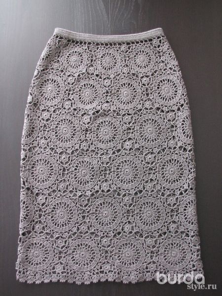 Хочу связать ажурную юбку крючком. Кто со мной?