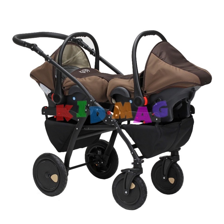 Продаю НОВУЮ коляску для двойни Tutis Zippy 3 в 1 от 0 до 3 лет