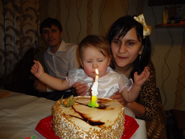 День рождения дочки