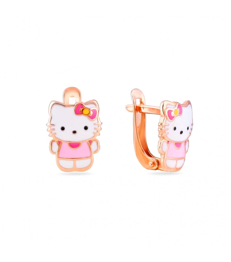 Earring hello kitty