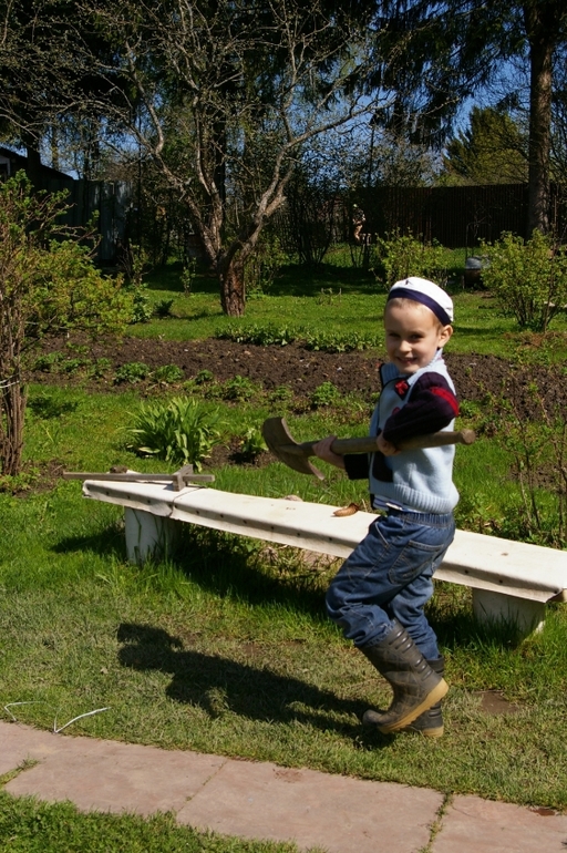 Немного наших почти совсем летних фоток:)