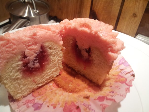 Кап-кейки ванильные и яблочные