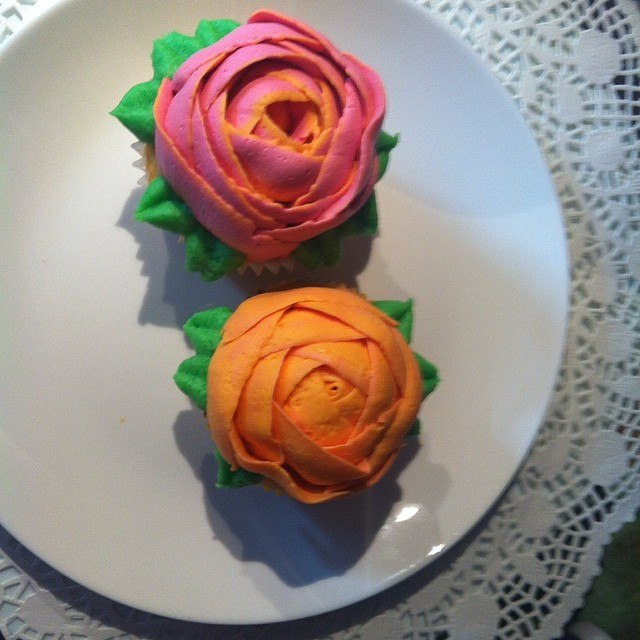 Капкейки для племянницы на ДР.