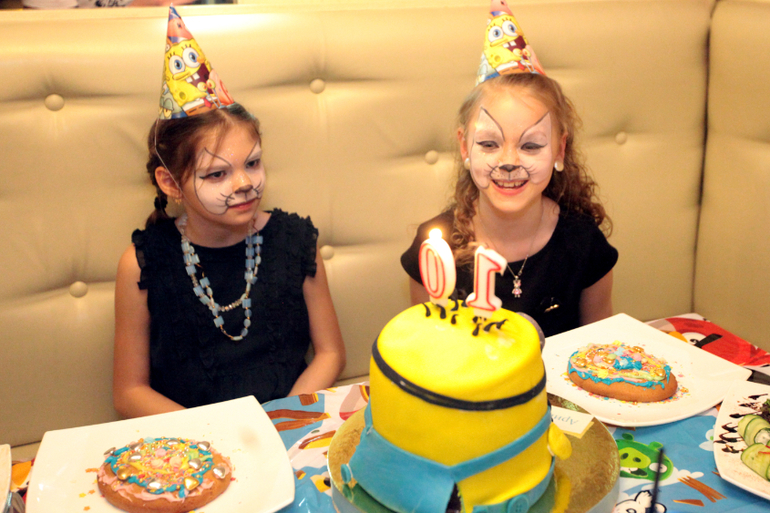 День Рождения Ариночки. 10 лет (часть 2)