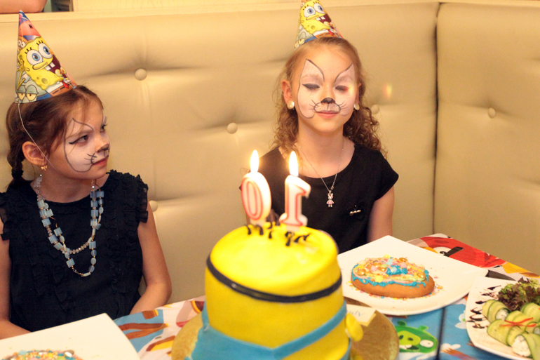 День Рождения Ариночки. 10 лет (часть 2)