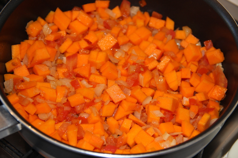 Суп-пюре с тыквой и брокколи!