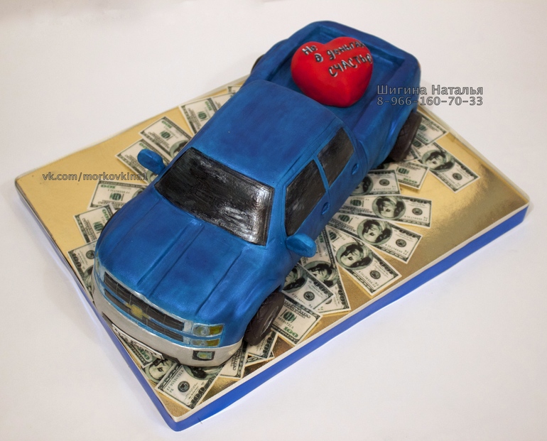 Торт Chevrolet Silverado 2014