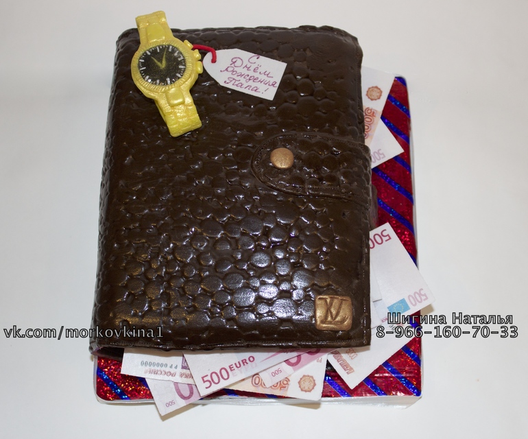 Торт портмоне