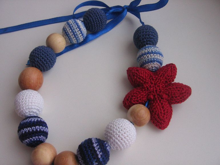 Бусы "Морские"