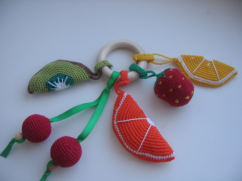 Погремушка "Фрукты"