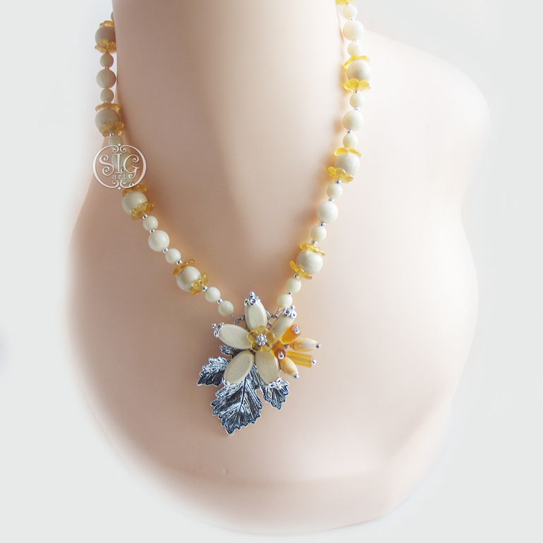 "Колоски" - комплект украшений