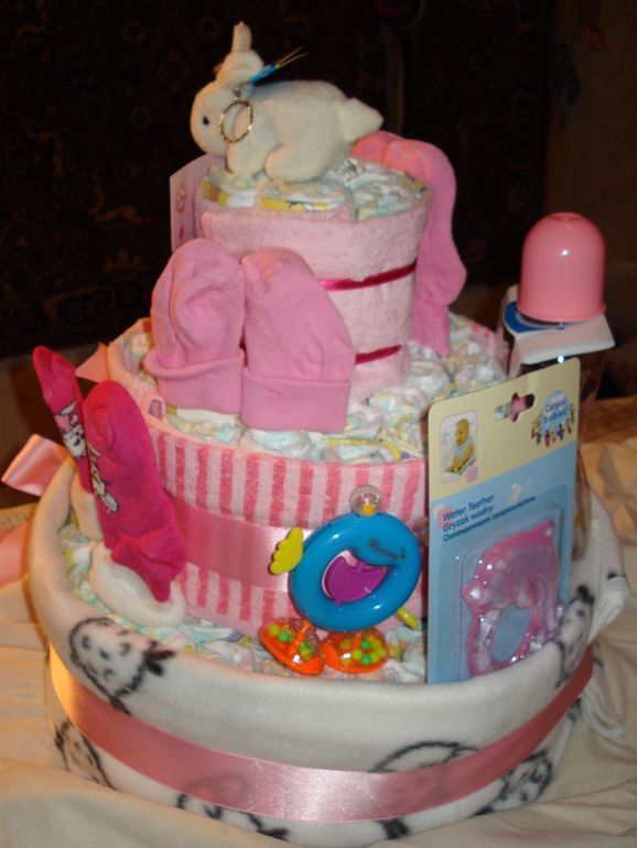 Мой памперсный торт