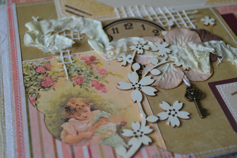 Альбом первого годика для Вареньки