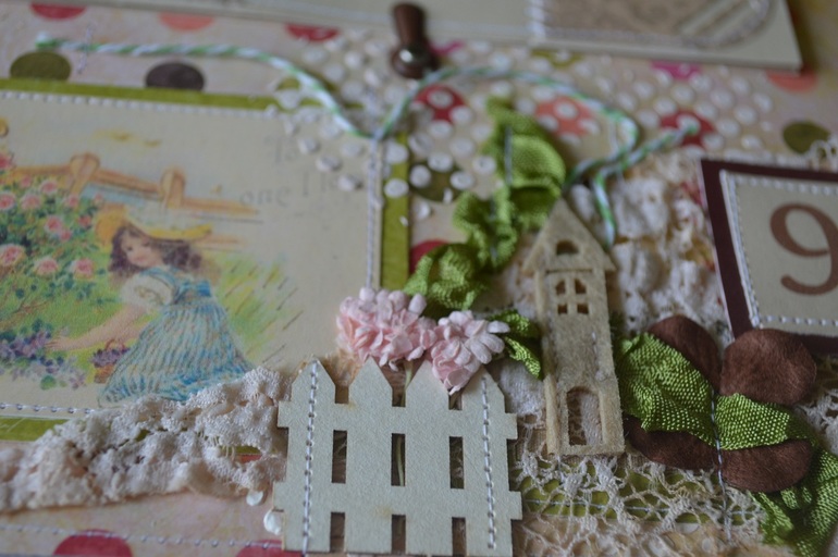 Альбом первого годика для Вареньки